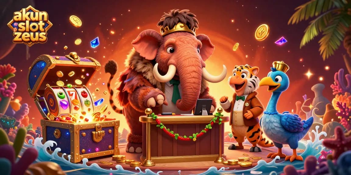 Bet big with akun slot zeus at the vibrant online slot casino adventure, featuring rich visuals.