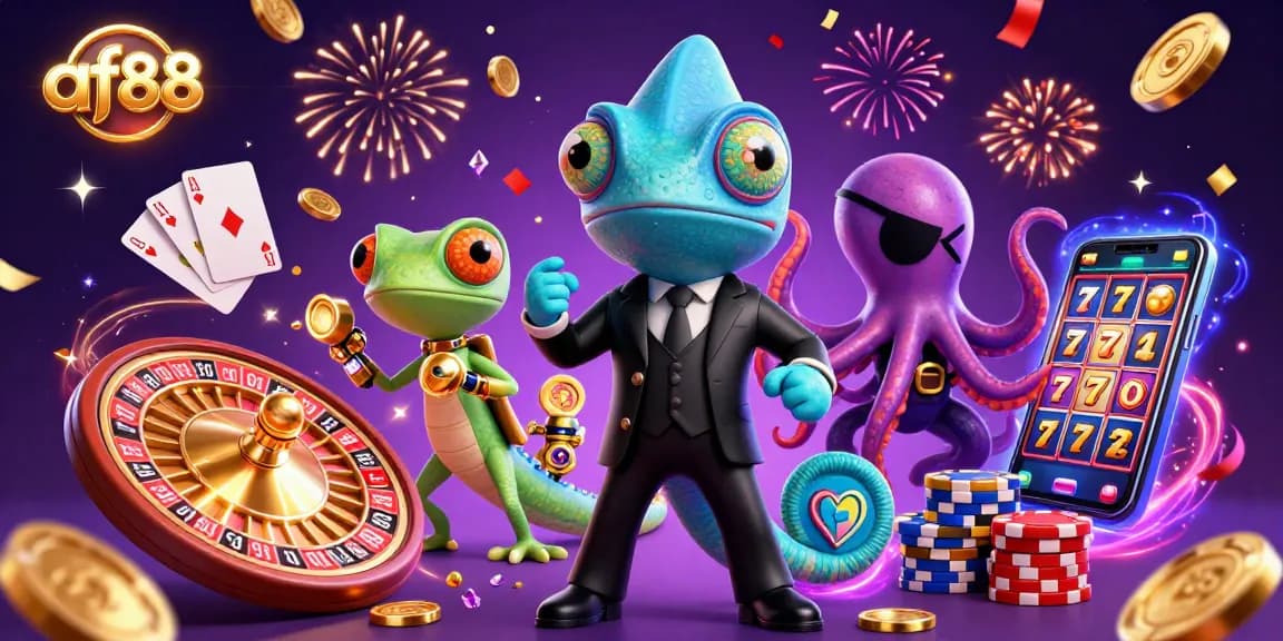 Spin the 3D slots and win big with af88 in a colorful casino adventure filled with excitement!