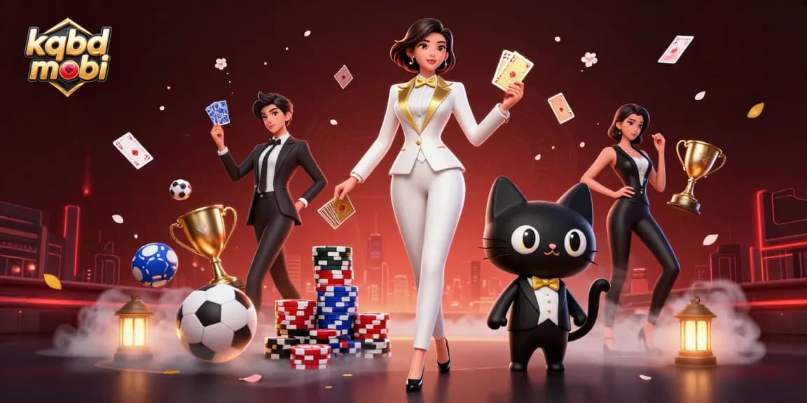 Engage with kqbd mobi for thrilling sports betting experiences showcasing a glamorous casino scene.