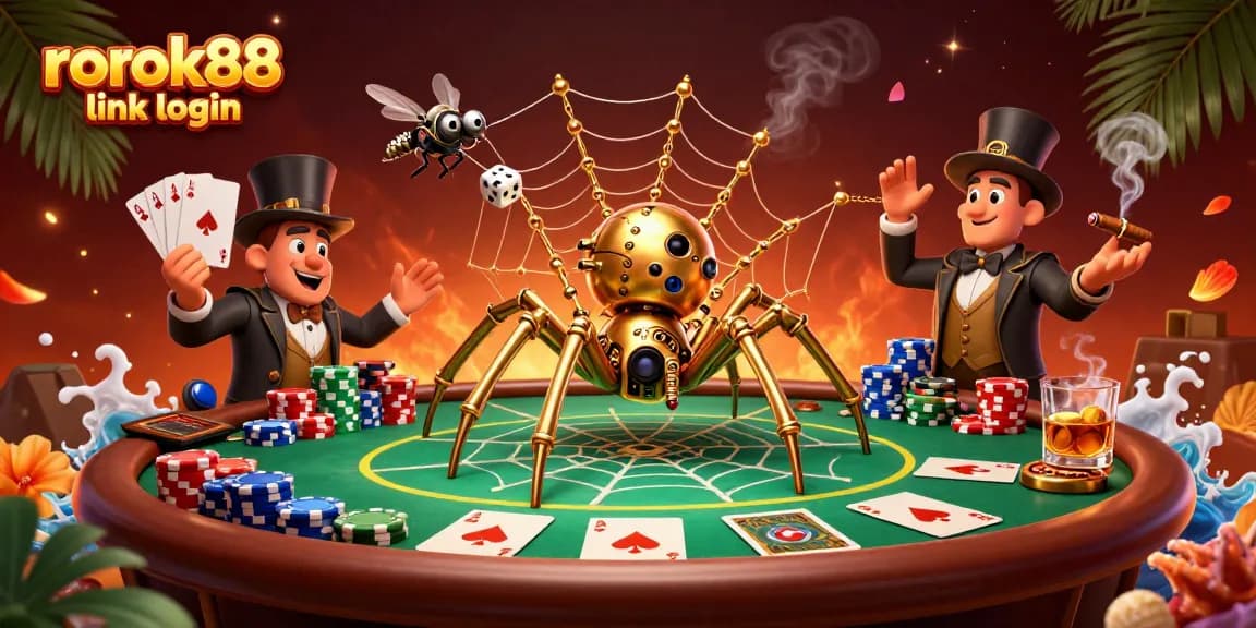 Experience thrilling gameplay with rokok88 link login, featuring dynamic casino elements and immersive details.