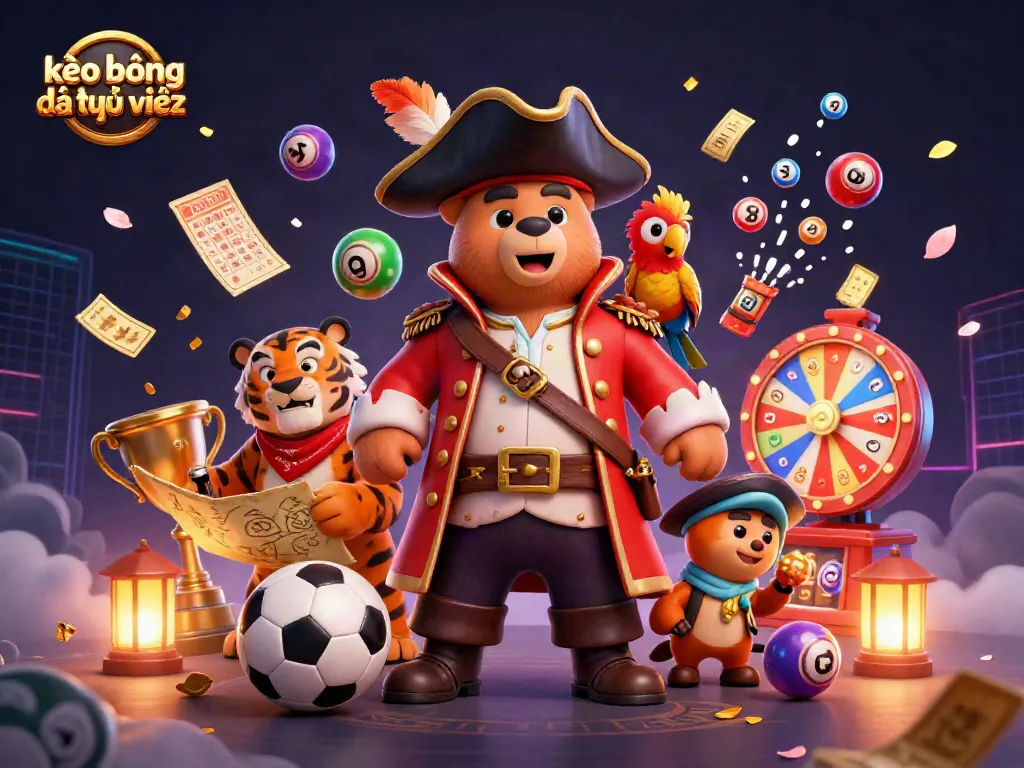 Engage in kèo bóng đá trực tuyến with vibrant scenes of sports betting excitement.