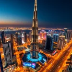 Experience the vibrancy of Dubai at night with its stunning skyline, a perfect guide for your travel to Dubai.