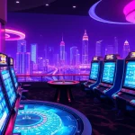 Experience the latest innovations in New Technology at a futuristic casino featuring holographic gaming.