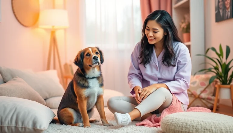 Experience effective depression treatment in a comforting therapy setting with a supportive therapy dog.