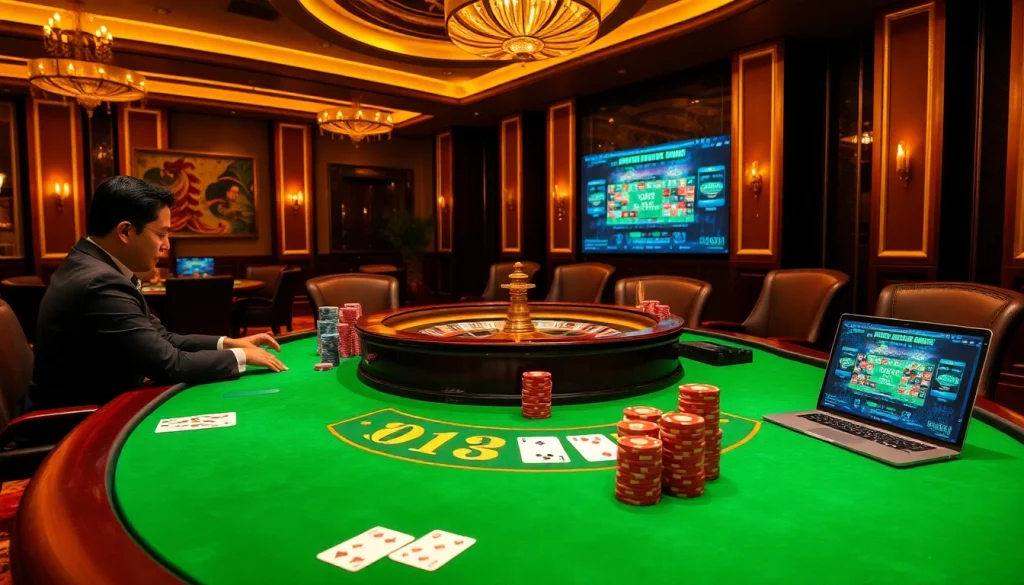 Experience thrilling poker action at https://vin88a.co.com/ with luxurious casino elements and professional players.