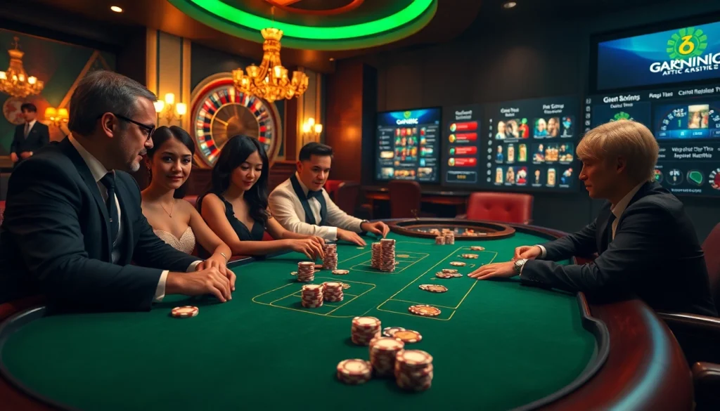 Experience the thrill of online gambling at trang chủ kjc with luxurious poker games and vibrant roulette.