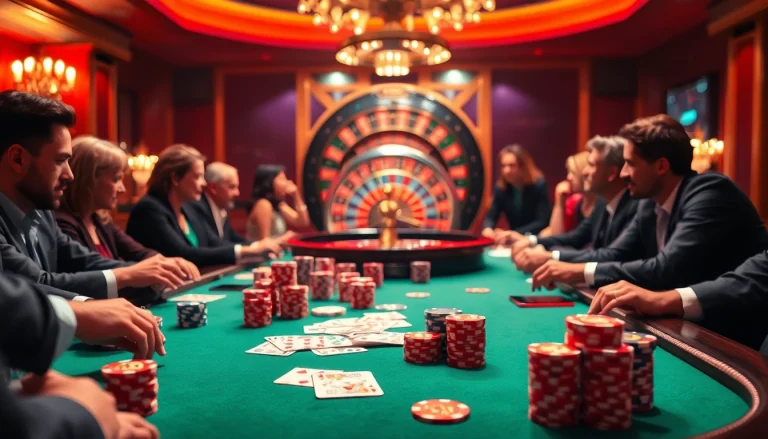 Experience thrilling gameplay at https://soibet.vision/, featuring poker and vibrant casino visuals.
